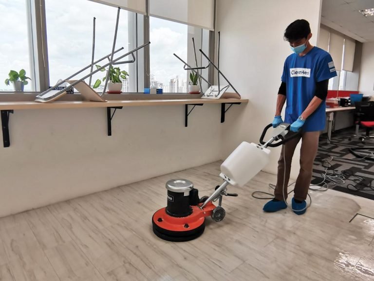 hard floor cleaning