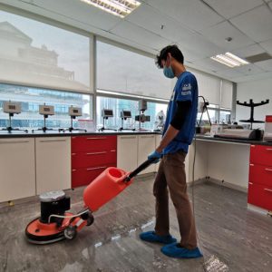 hard floor polishing
