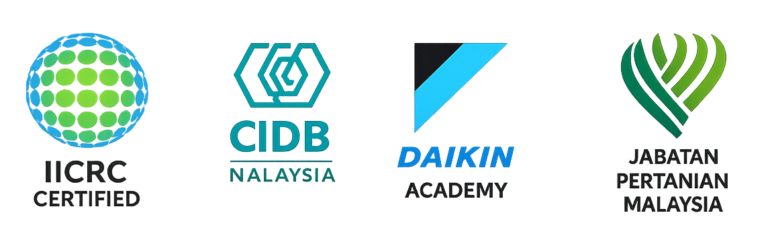 Diiktiraf IICRC, CIDB, Daikin & Jabatan Pertanian